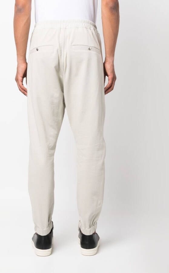 Rick Owens Broek met trekkoordtaille Beige