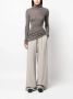 Rick Owens Broek met trekkoordtaille Beige - Thumbnail 2