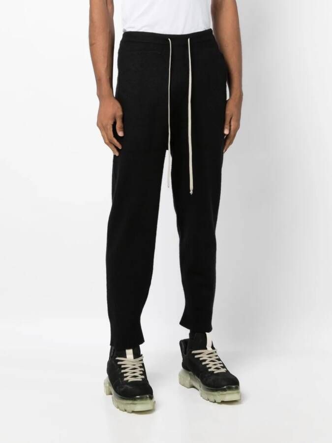 Rick Owens Broek met trekkoordtaille Zwart