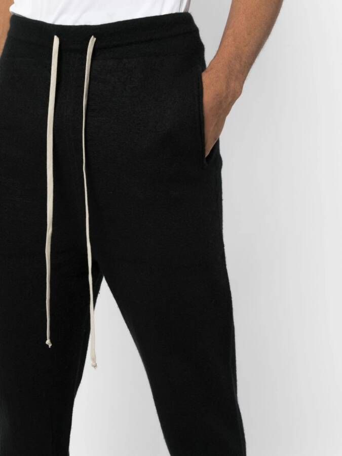 Rick Owens Broek met trekkoordtaille Zwart