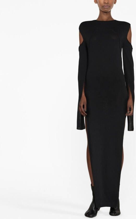 Rick Owens Jurk met capemouwen Zwart