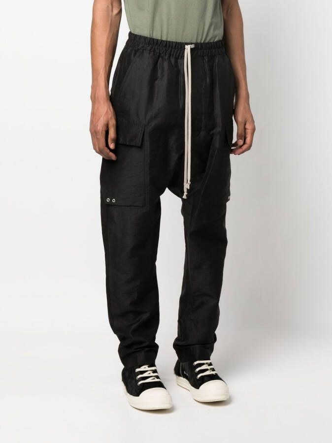Rick Owens Cargo broek Zwart