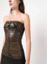 Rick Owens Top met gecoate afwerking Bruin - Thumbnail 5