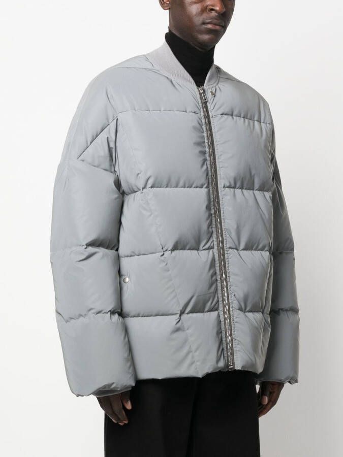 Rick Owens Kraagloos jack Grijs