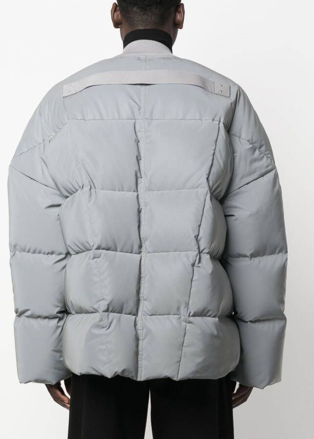Rick Owens Kraagloos jack Grijs