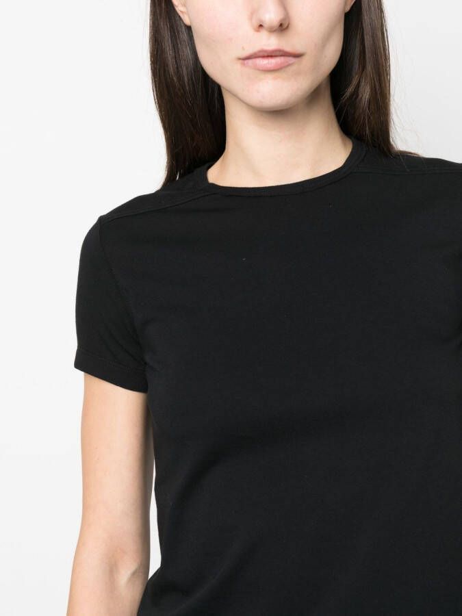 Rick Owens Katoenen T-shirt Zwart