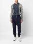 Rick Owens DRKSHDW Cropped jack Blauw - Thumbnail 2