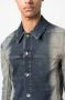 Rick Owens DRKSHDW Cropped jack Blauw - Thumbnail 5