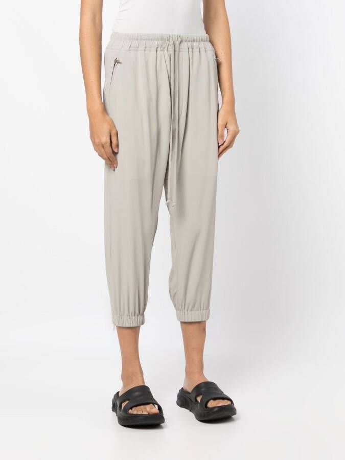 Rick Owens Cropped trainingsbroek Groen