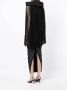 Rick Owens Doorzichtige cape Zwart - Thumbnail 3