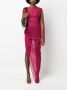 Rick Owens Asymmetrische maxi-jurk Roze - Thumbnail 2