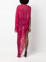 Rick Owens Asymmetrische maxi-jurk Roze - Thumbnail 4