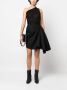 Rick Owens Gedrapeerde mini-rok Zwart - Thumbnail 2