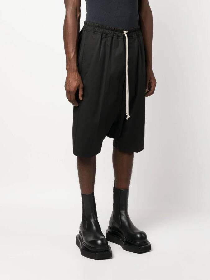 Rick Owens Shorts met trekkoord Zwart