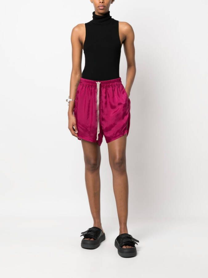 Rick Owens Shorts met trekkoord Roze