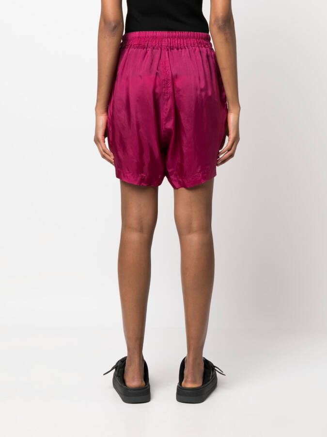 Rick Owens Shorts met trekkoord Roze