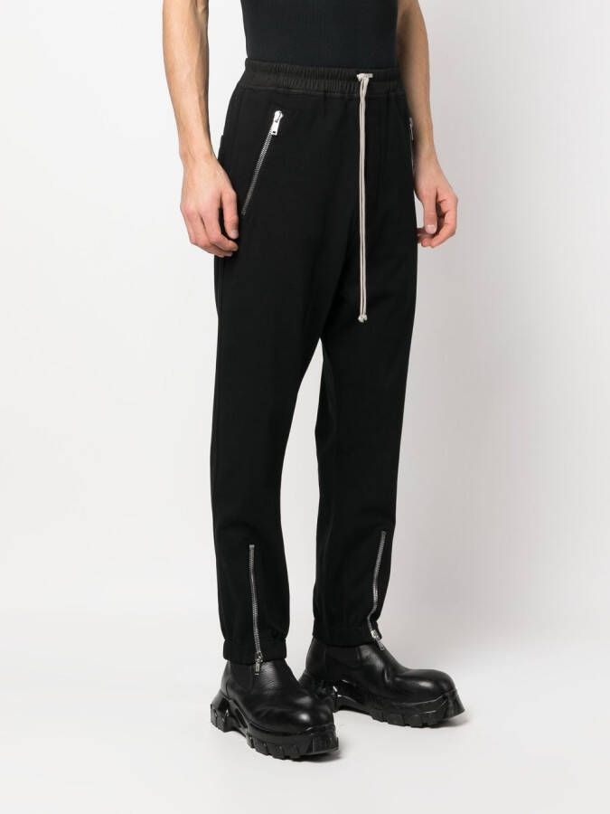 Rick Owens Trainingsbroek met trekkoord Zwart