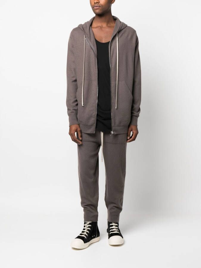 Rick Owens Hoodie met trekkoord Grijs