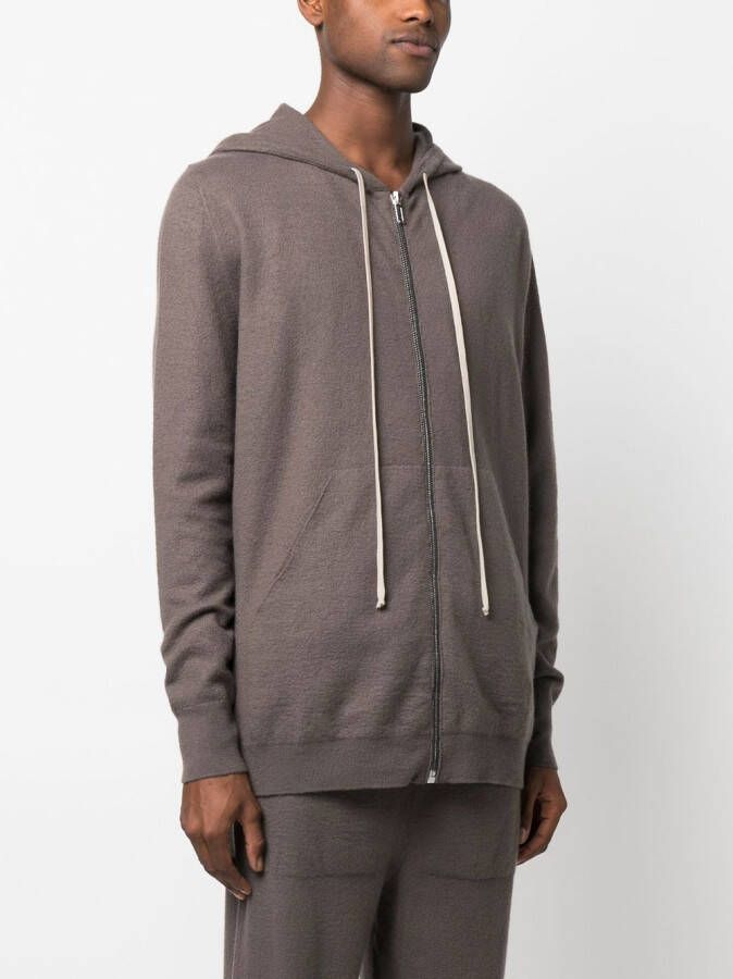 Rick Owens Hoodie met trekkoord Grijs