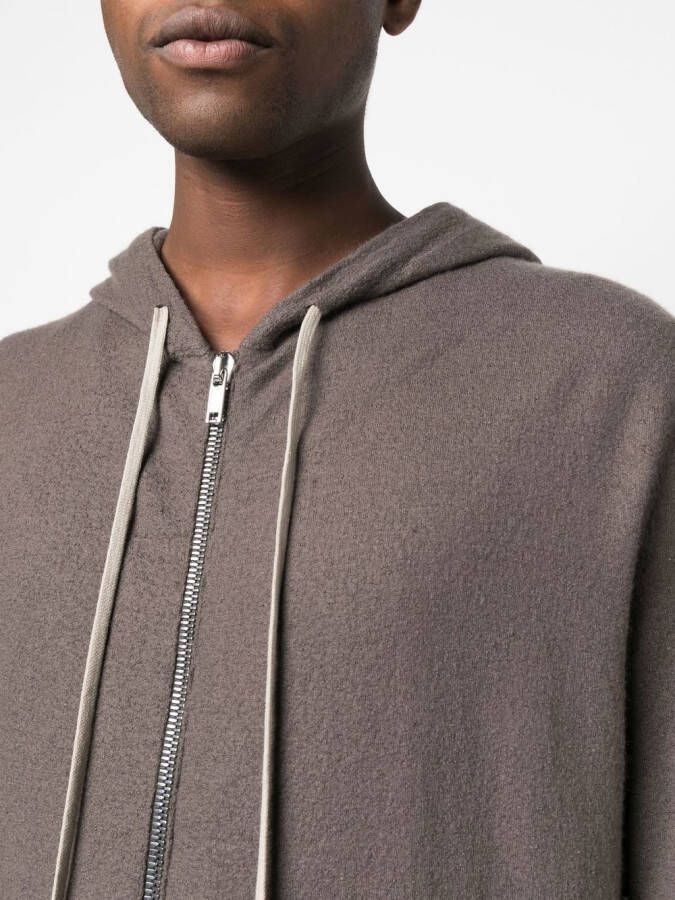 Rick Owens Hoodie met trekkoord Grijs