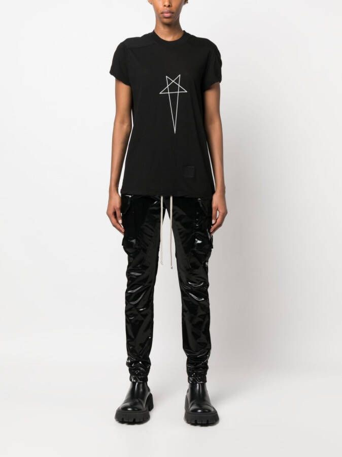 Rick Owens DRKSHDW Broek met trekkoord Zwart