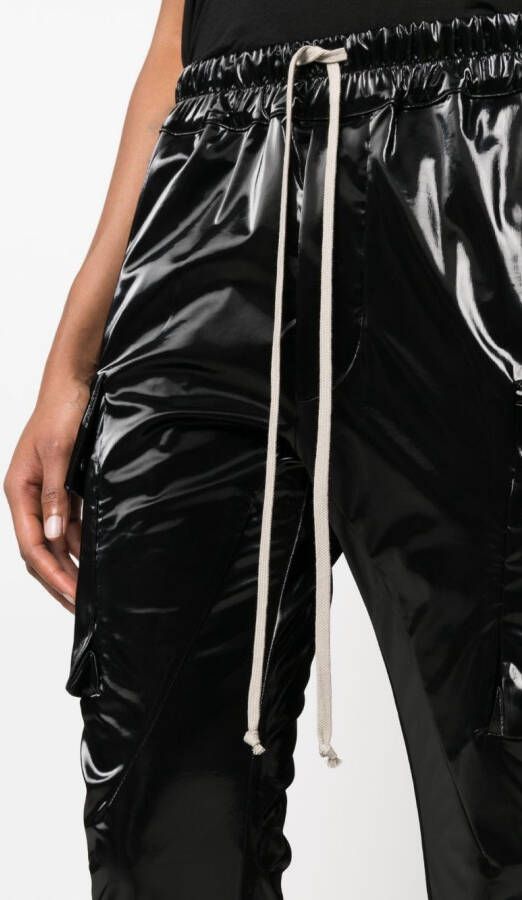 Rick Owens DRKSHDW Broek met trekkoord Zwart
