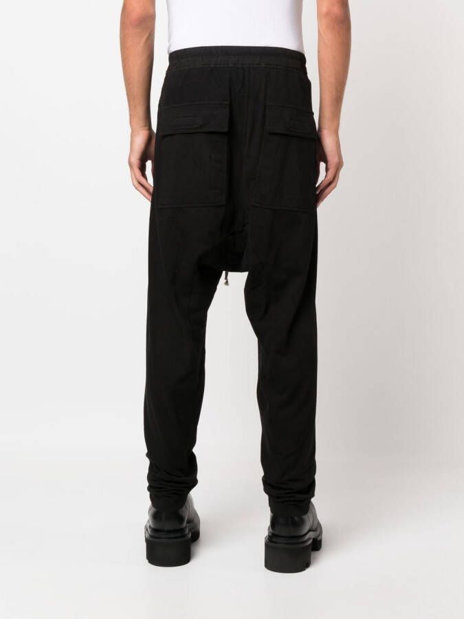 Rick Owens DRKSHDW Broek met trekkoordtaille Zwart