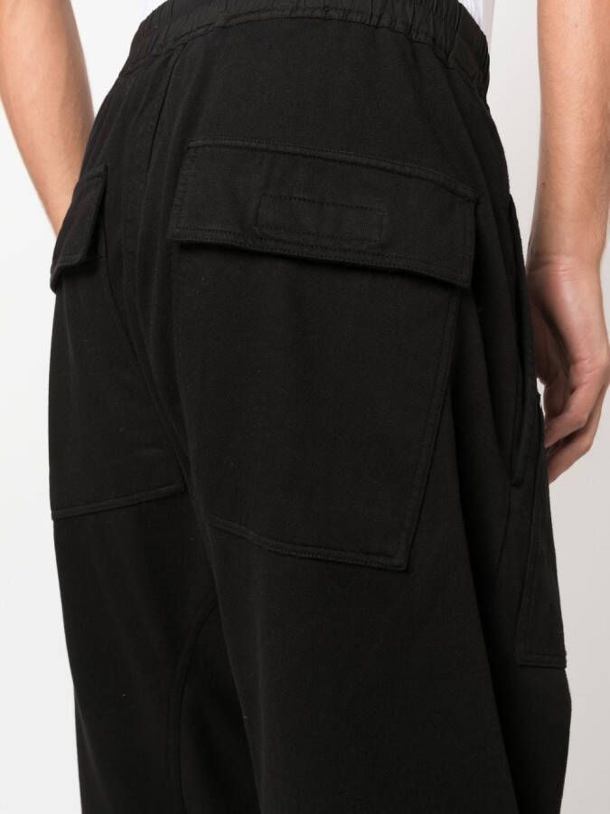 Rick Owens DRKSHDW Broek met trekkoordtaille Zwart