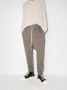 Rick Owens DRKSHDW Broek met verlaagd kruis Beige - Thumbnail 2