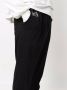 Rick Owens DRKSHDW Broek met verlaagd kruis Zwart - Thumbnail 5
