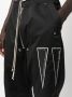 Rick Owens DRKSHDW Broek met verlaagd kruis Zwart - Thumbnail 5