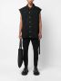 Rick Owens DRKSHDW Bodywarmer met knopen Zwart - Thumbnail 2