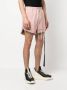 Rick Owens DRKSHDW Trainingsshorts met trekkoord Roze - Thumbnail 3
