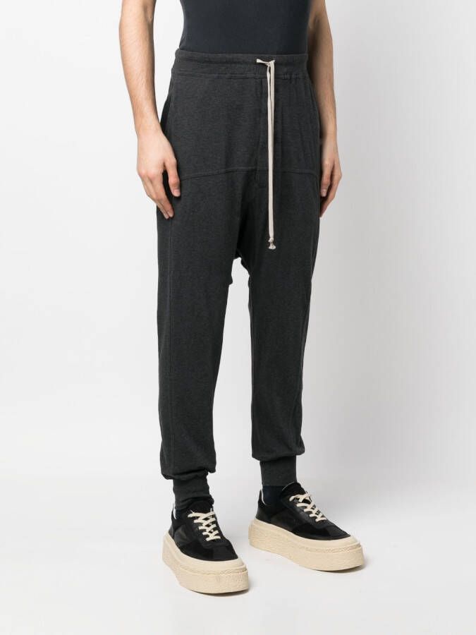 Rick Owens DRKSHDW Trainingsbroek met verlaagd kruis Grijs
