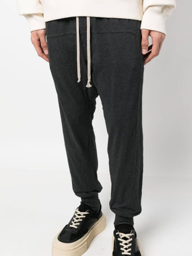 Rick Owens DRKSHDW Trainingsbroek met verlaagd kruis Grijs