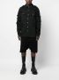 Rick Owens DRKSHDW Gerafeld shirtjack Zwart - Thumbnail 2