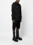 Rick Owens DRKSHDW Gerafeld shirtjack Zwart - Thumbnail 3