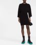 Rick Owens DRKSHDW Jurk met gesmockte taille Zwart - Thumbnail 2