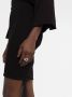 Rick Owens DRKSHDW Jurk met gesmockte taille Zwart - Thumbnail 5