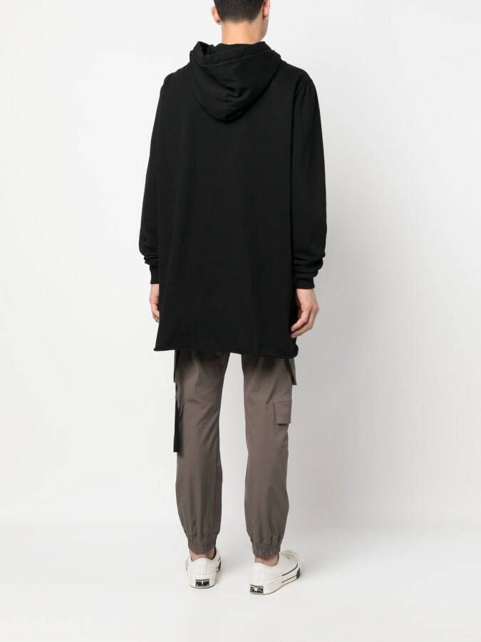 Rick Owens DRKSHDW Katoenen hoodie Zwart