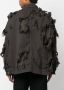 Rick Owens DRKSHDW Gelaagde jack Bruin - Thumbnail 4