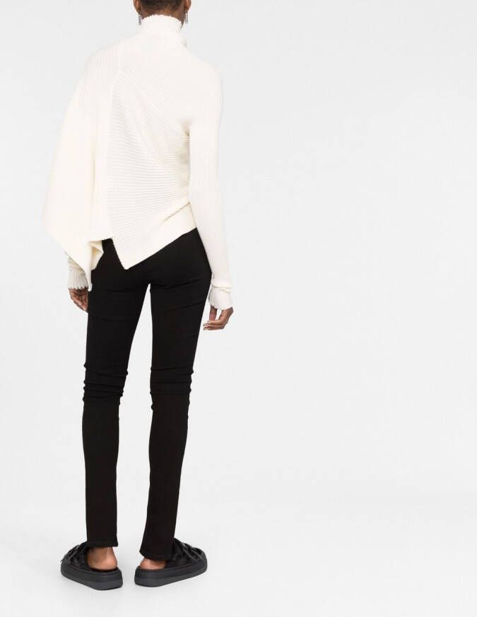 Rick Owens DRKSHDW Legging met zijsplit Zwart
