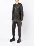 Rick Owens DRKSHDW Leren jack Zwart - Thumbnail 3