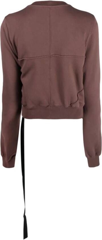 Rick Owens DRKSHDW Cropped sweater Paars
