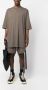Rick Owens DRKSHDW Oversized T-shirt Grijs - Thumbnail 2