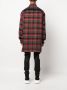 Rick Owens DRKSHDW Geruit overhemd Rood - Thumbnail 4