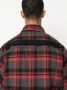 Rick Owens DRKSHDW Geruit overhemd Rood - Thumbnail 5