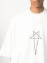 Rick Owens DRKSHDW T-shirt met logoprint Wit - Thumbnail 5