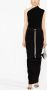 Rick Owens DRKSHDW Pillar drawstring-waist maxi skirt Zwart - Thumbnail 2