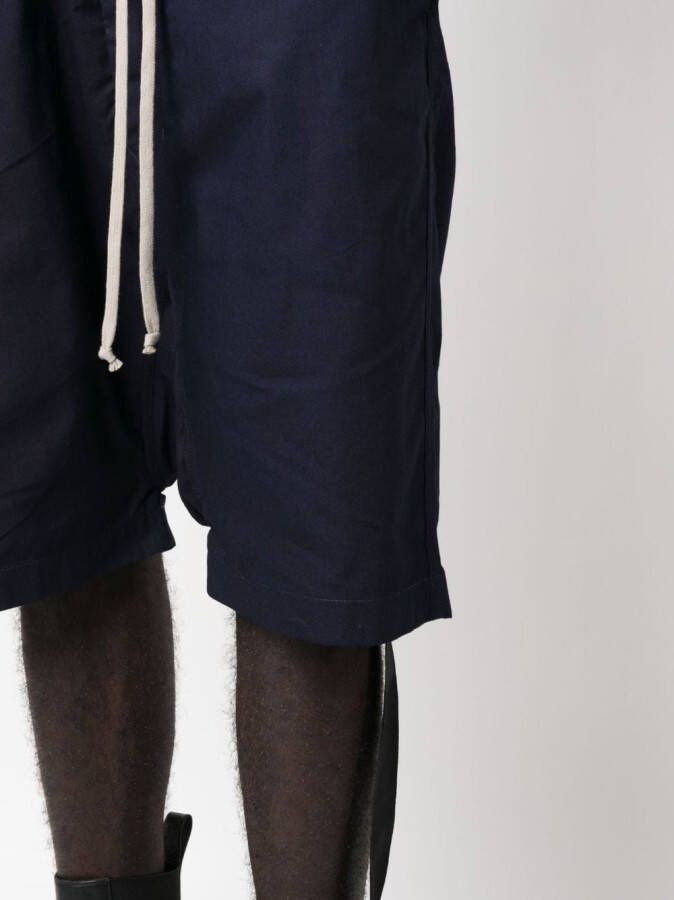 Rick Owens DRKSHDW Katoenen shorts Blauw